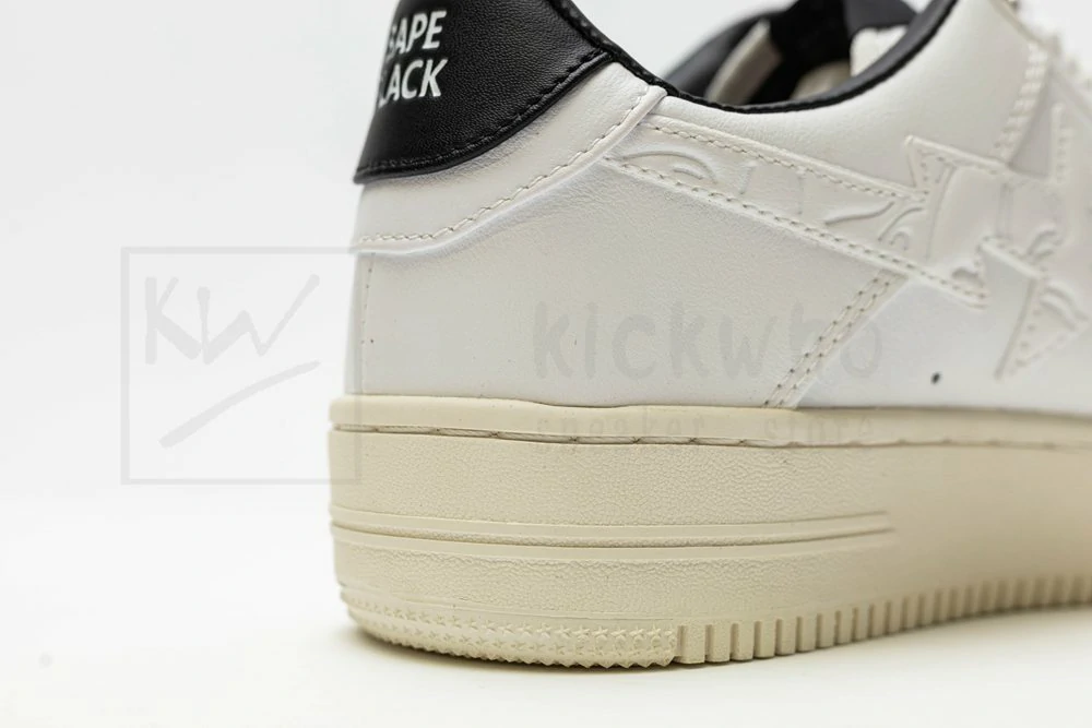 Bape Sk8 Sta Low 'White' - Image 8