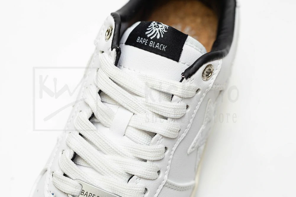 Bape Sk8 Sta Low 'White' - Image 9