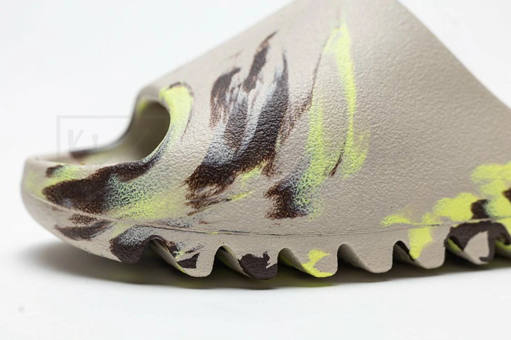 Yeezy Flaming Slides Yellow Brown - Image 7