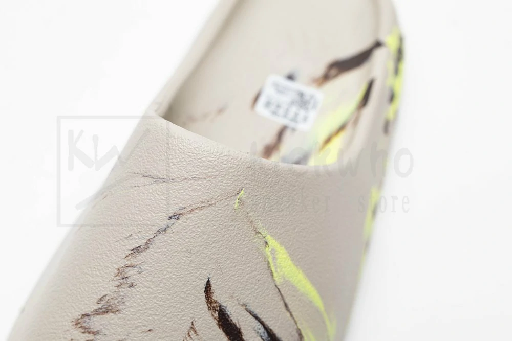 Yeezy Flaming Slides Yellow Brown - Image 9