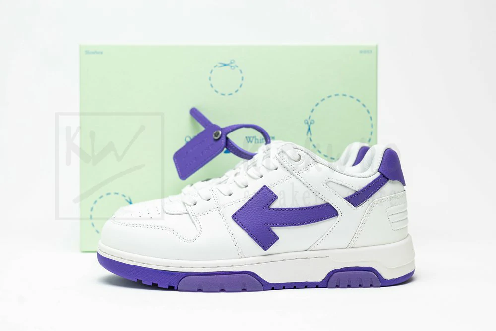 Off-White Out of Office White Violet Purple - Image 4