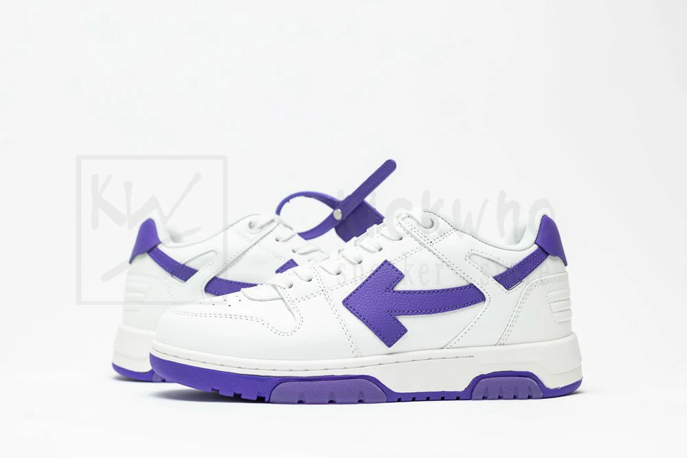 Off-White Out of Office White Violet Purple - Image 5