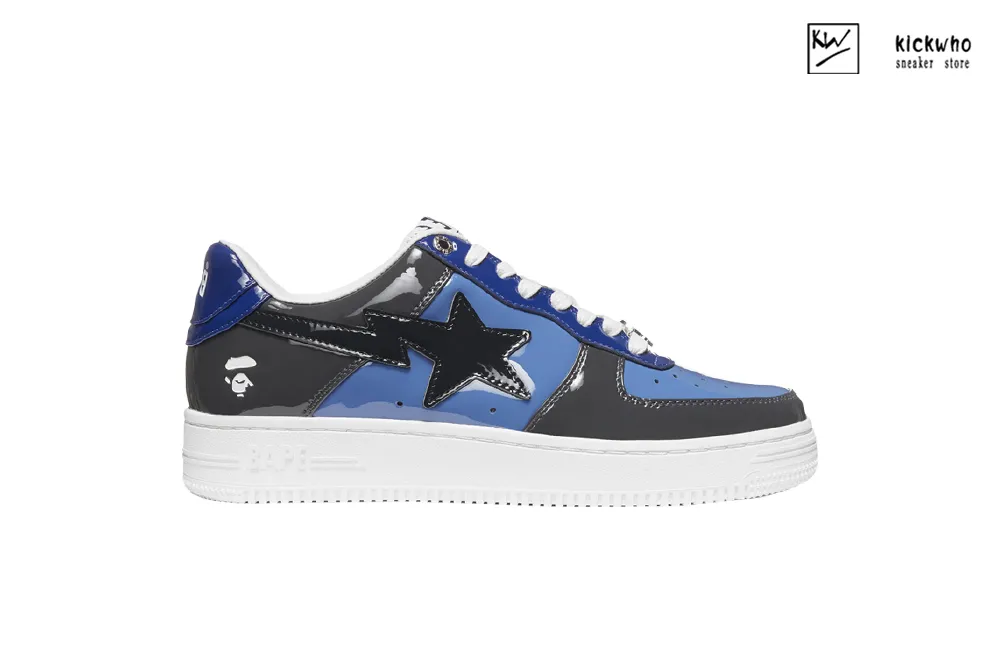 Bapesta Low M1 Color Camo Combo - Navy