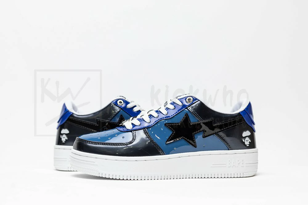 Bapesta Low M1 Color Camo Combo - Navy - Image 5
