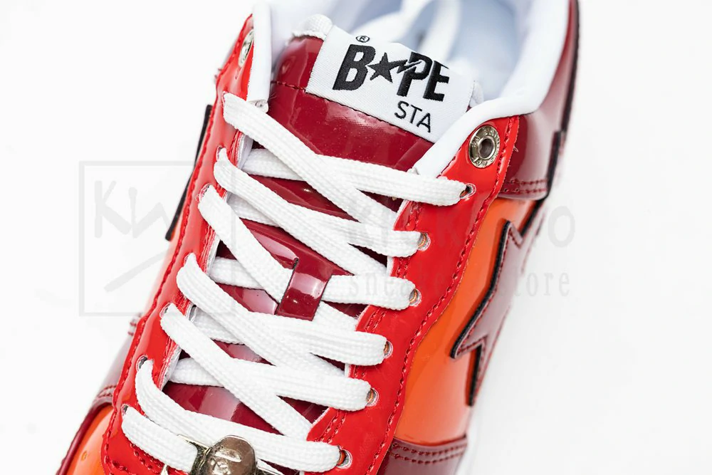 Bapesta Low M1 Color Camo Combo - Red - Image 9