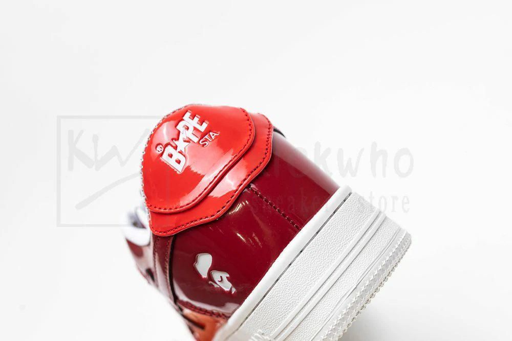 Bapesta Low M1 Color Camo Combo - Red - Image 10