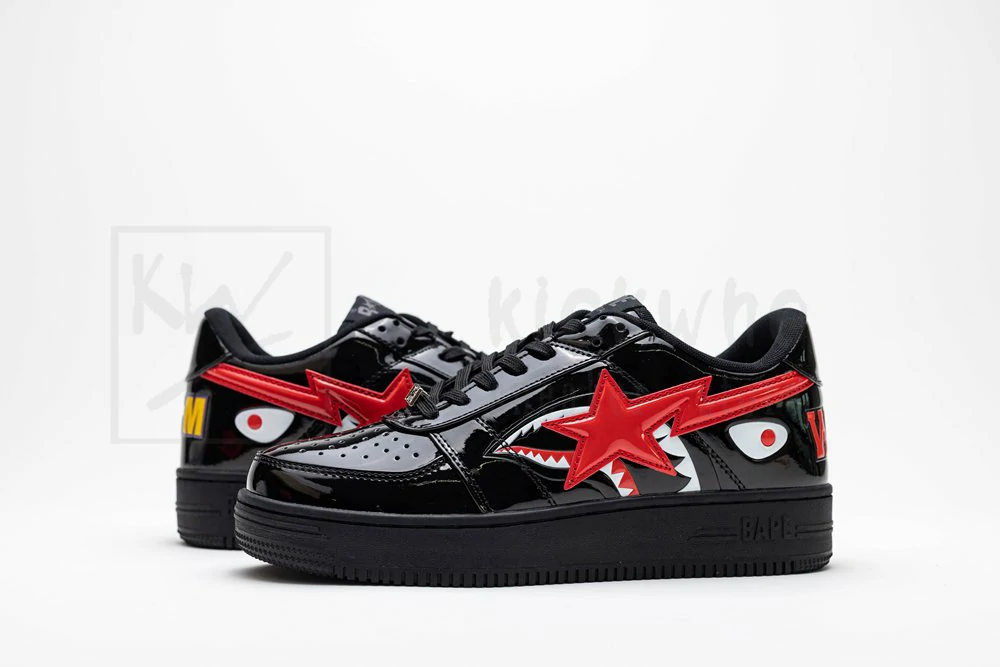 Bapesta Low M2 Shark Face - Black - Image 5