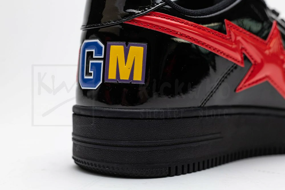 Bapesta Low M2 Shark Face - Black - Image 8