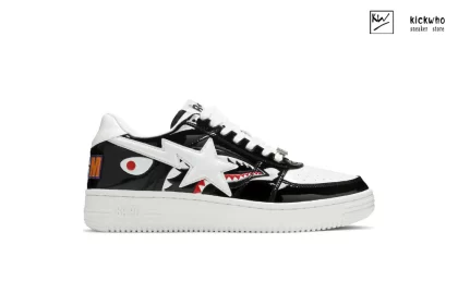 Bapesta Low M1 Shark Face - Black