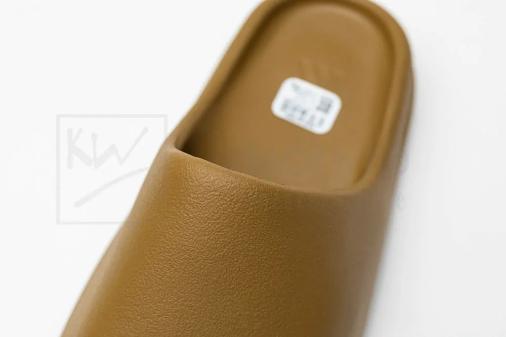 Godkiller Yeezy Slides 'Ochre' 2021 (runs small, order one sizes up) - Image 9