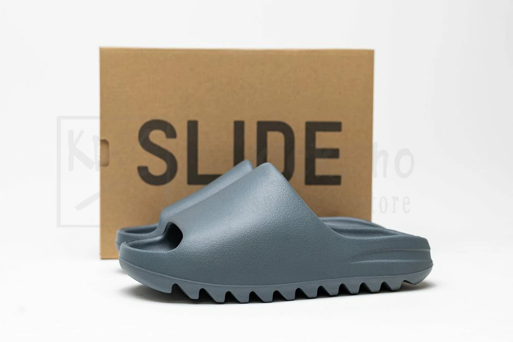 Godkiller Yeezy Slides Slate Marine - Image 4