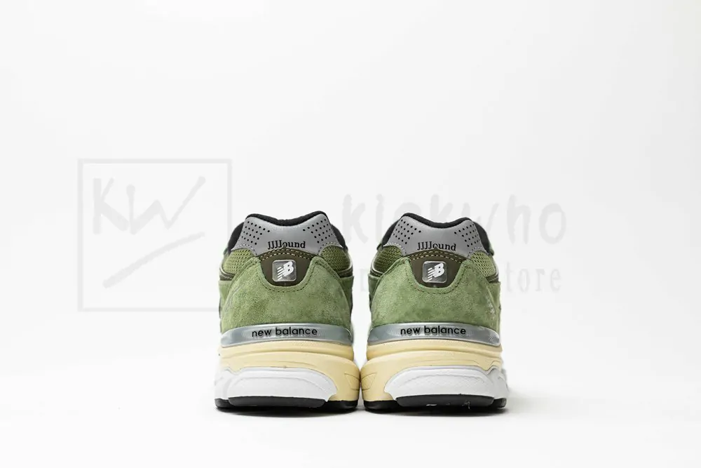 New Balance JJJJound x 990v3 Made in USA 'Olive' - Image 6