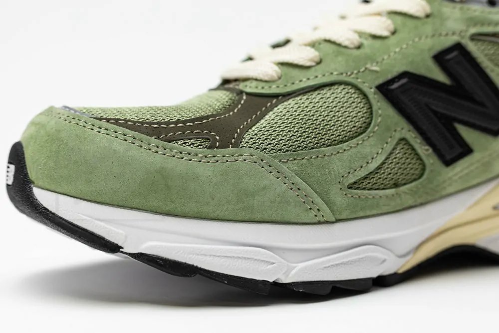 New Balance JJJJound x 990v3 Made in USA 'Olive' - Image 7