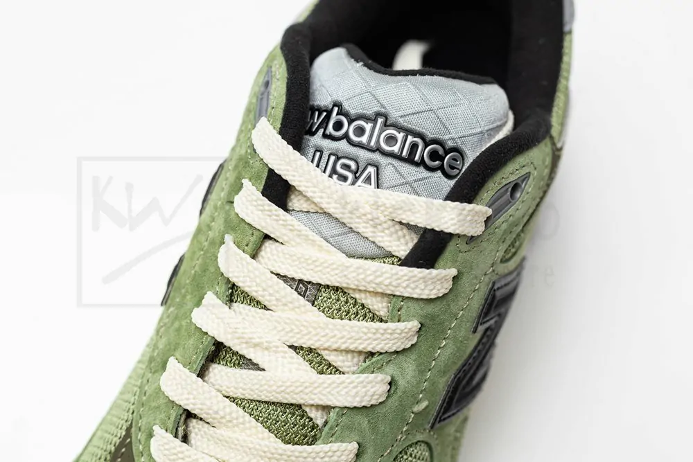 New Balance JJJJound x 990v3 Made in USA 'Olive' - Image 9