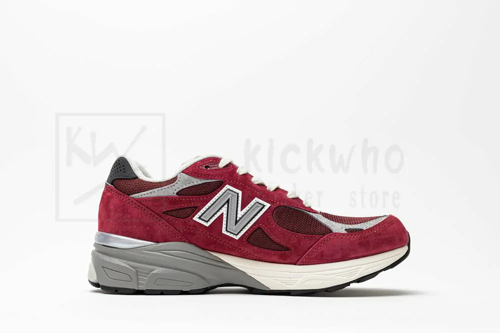 New Balance Teddy Santis x 990v3 Made in USA 'Scarlet Marblehead' - Image 2
