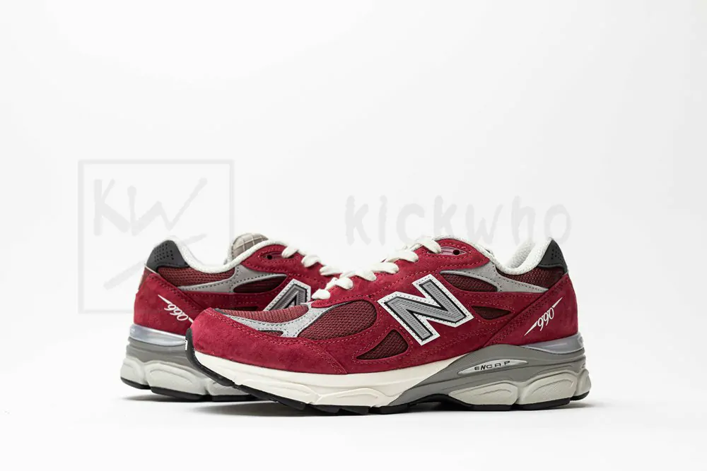 New Balance Teddy Santis x 990v3 Made in USA 'Scarlet Marblehead' - Image 5