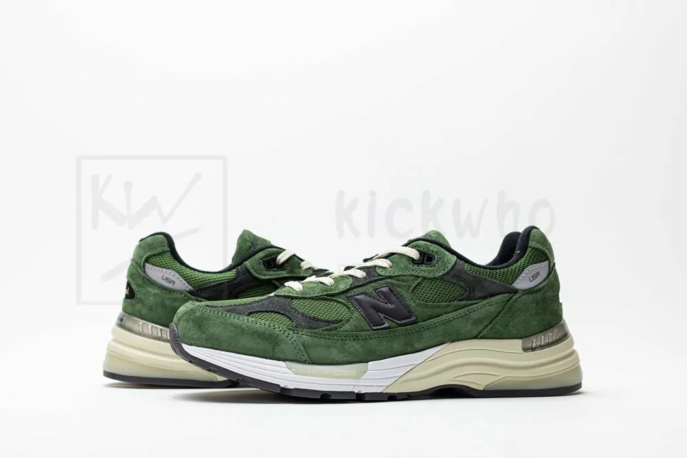 New Balance JJJJound x 992 Made in USA 'Mossy Green' - Image 5