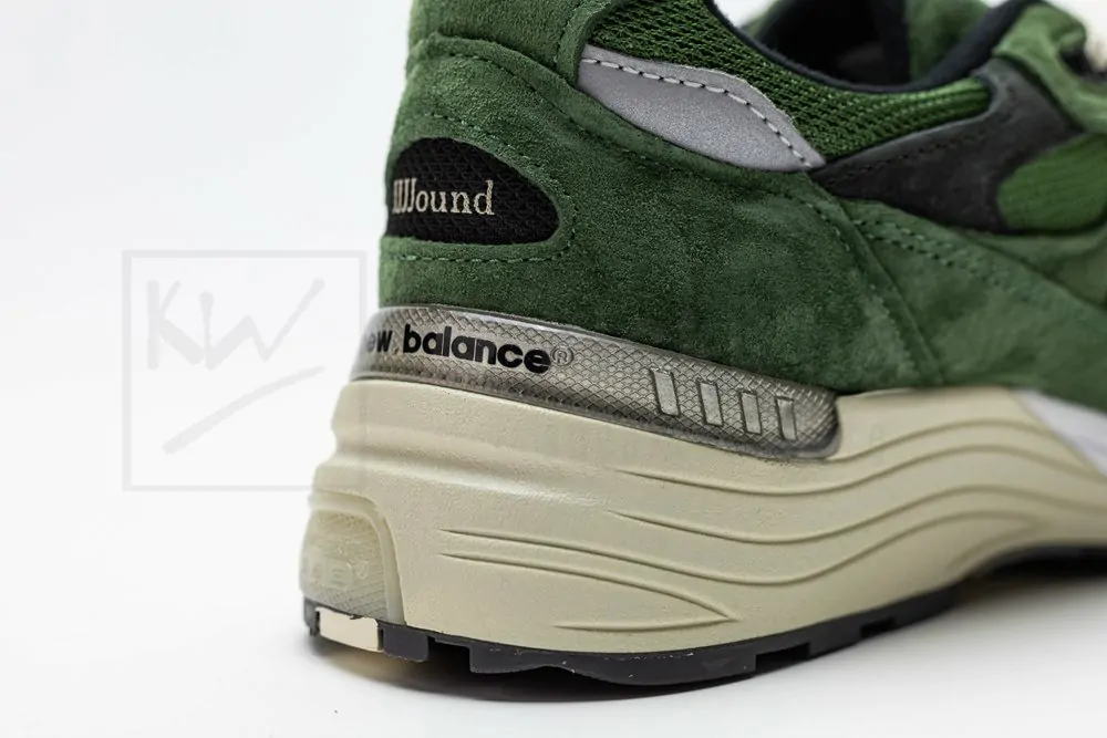 New Balance JJJJound x 992 Made in USA 'Mossy Green' - Image 8