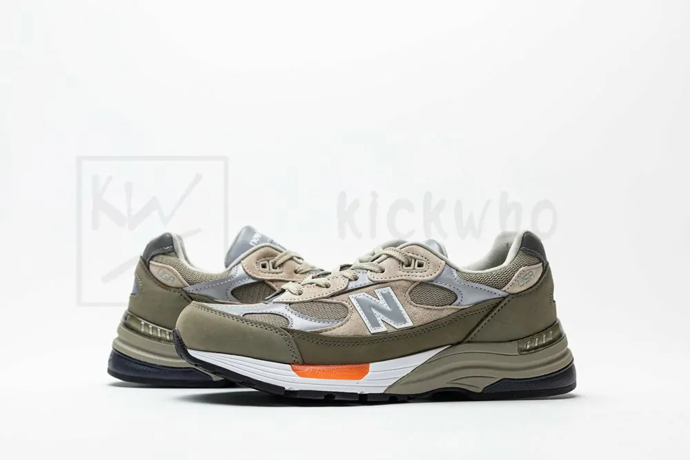 New Balance WTAPS x 992 Made in USA 'Olive Drab' - Image 5