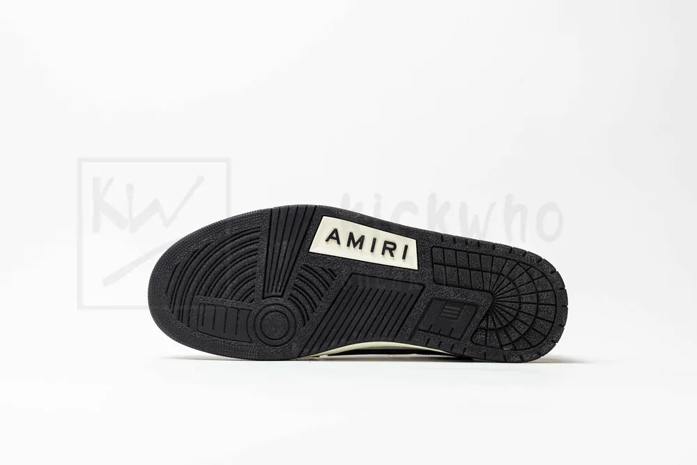 Amiri Skel Top Low 'Black White'2021 - Image 3