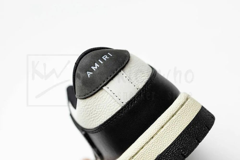 Amiri Skel Top Low 'Black White'2021 - Image 10