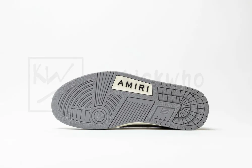 Amiri Skel Top Low 'Grey' - Image 3