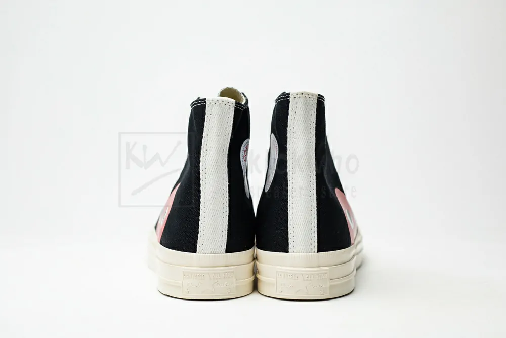 CDG Play x Converse 1970s Bigger by a yard High help black 150204C - Image 6