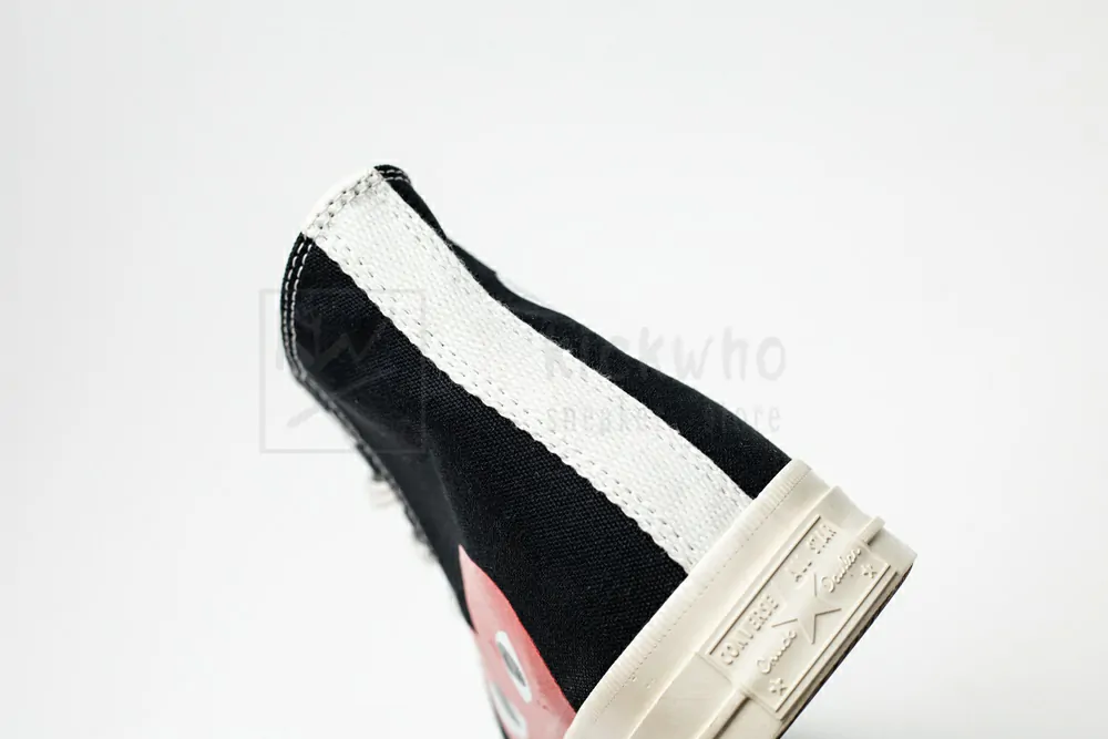 CDG Play x Converse 1970s Bigger by a yard High help black 150204C - Image 10