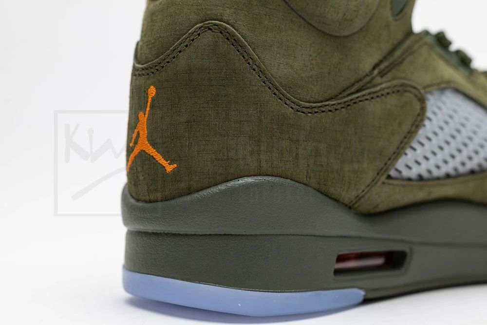 Air Jordan 5 Retro 'Olive' 2024 - Image 8