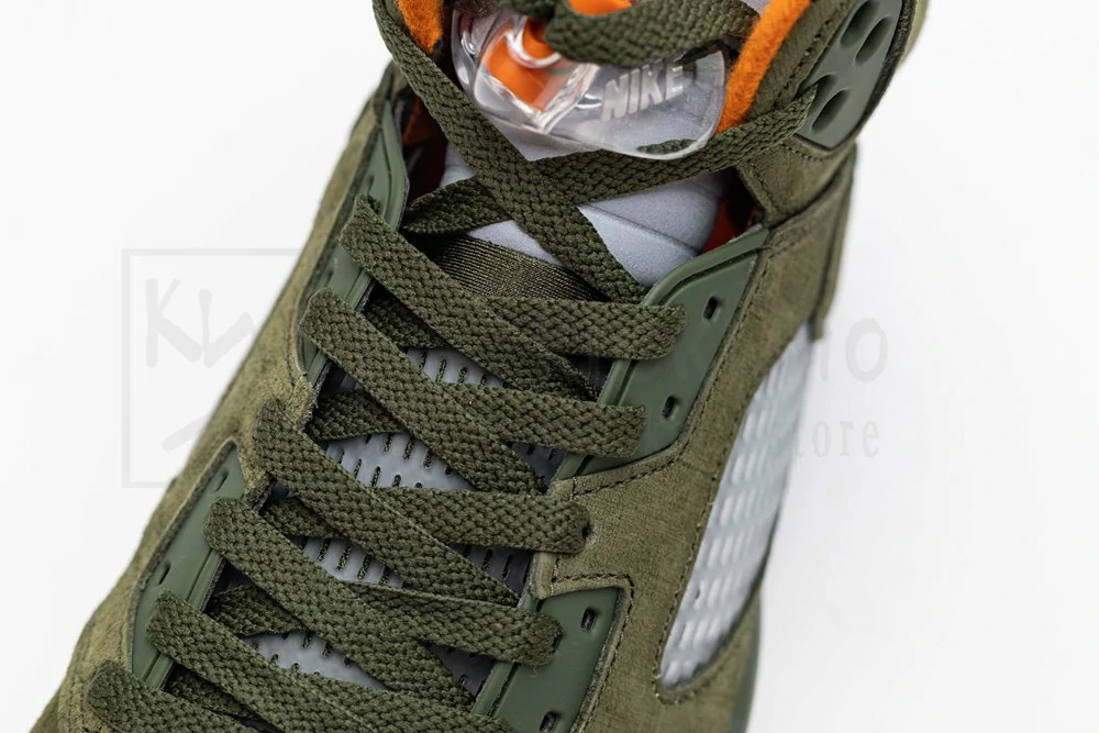 Air Jordan 5 Retro 'Olive' 2024 - Image 9