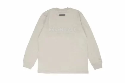 FOG ESSENTIALS 21SS OFFSET PRINT LONG SLEEVE T-SHIRT GREY