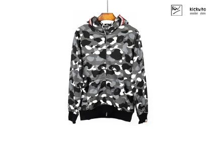 Bape Camo SHARK FULL ZIP HOODIE