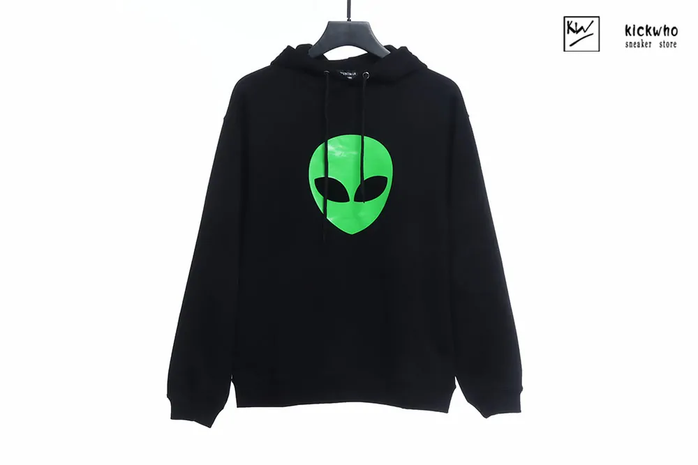 Balenciaga Alien Hoodie Black/White