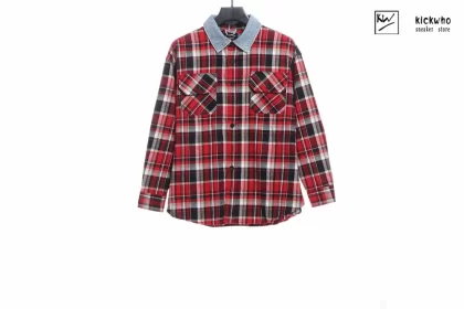 Fog Red Check Shirt