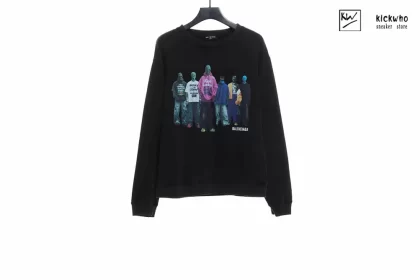 Balenciaga Portrait Printed Crewneck