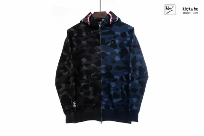 Bape Camo Zip Hoodie