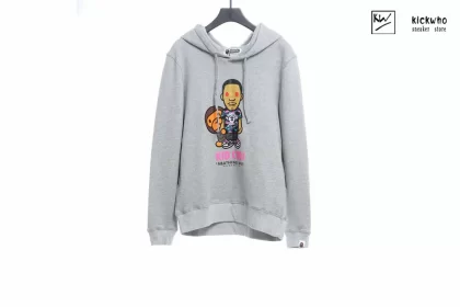 Bape X KID CUDI Hoodie Black/Grey