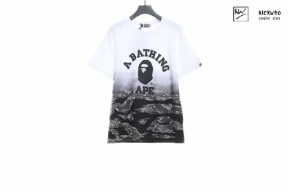 Bape Tiger Camo Gradation T-shirt Black