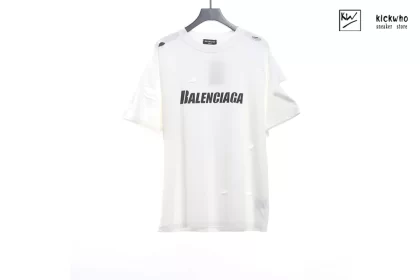 Balenciaga Broken Style T-shirt White