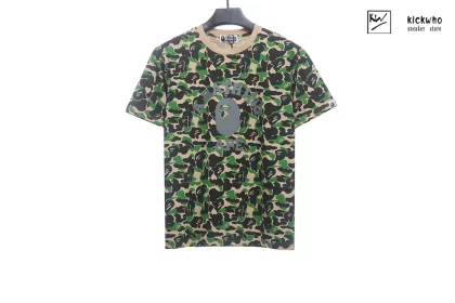 Bape Camo Ape Head One Point Tee