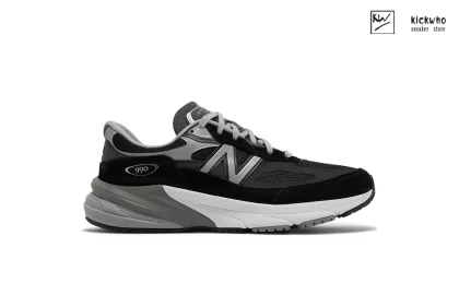 990v6 Made in USA Black Silver