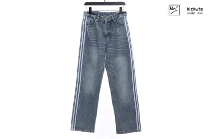 Balenciaga x adidas 23ss Jeans Blue
