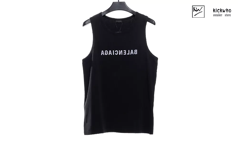 Balenciaga Worn out vest Black