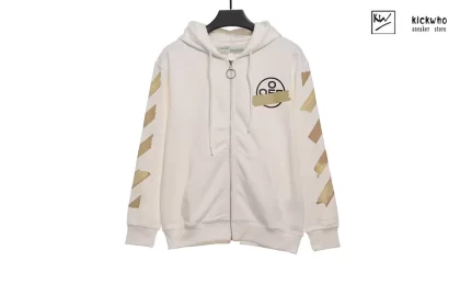 Off-White Tape Arrows Over Hoodie White