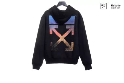 Offwhite Purple Gradient Hoodie