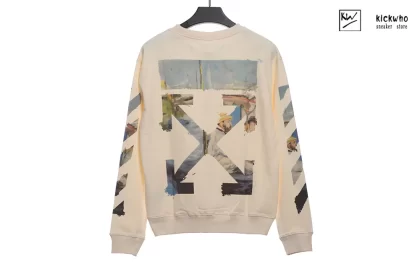 Off-White 19SS Boat Crewneck Cream