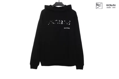 Balenciaga Incomplete letter Hoodie