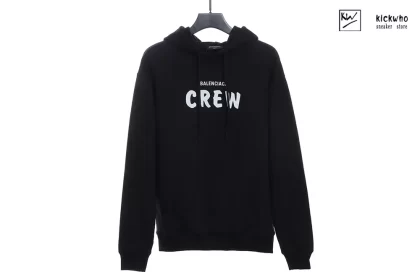 Balenciaga CREW Printing Hoodie