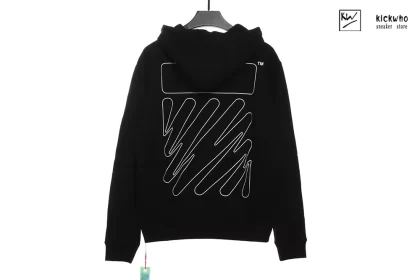 OffWhite Graffiti zebra crossing Hoodie