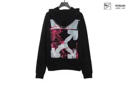Offwhite Acrylic Arrow Hoodie